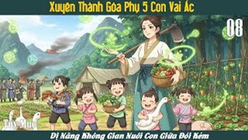Năm Đói Kém, Xuyên Thành Góa Phụ Của Năm Vai Ác Nhãi Con